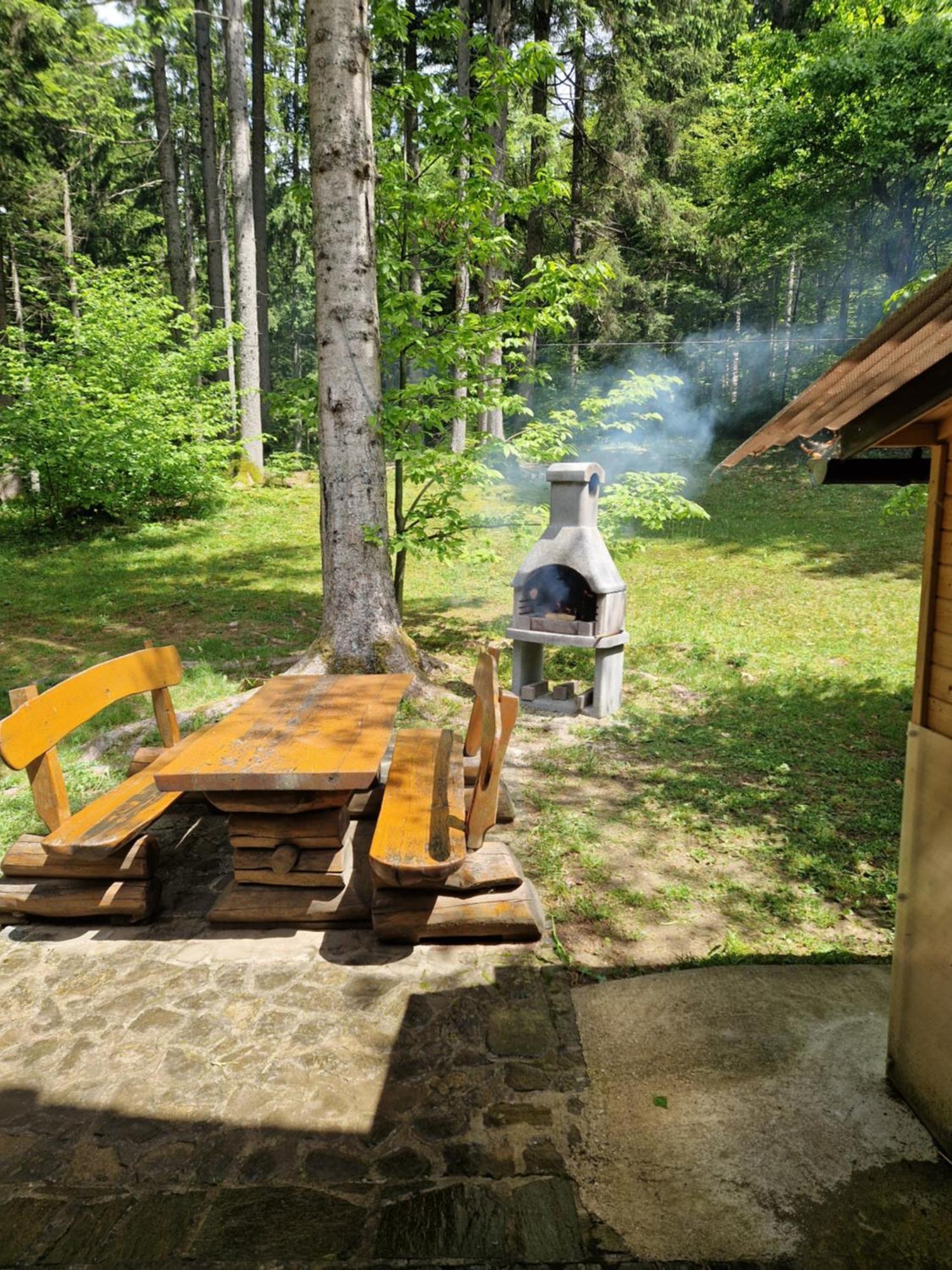 Appartamento Koca V Gozdu Bled Esterno foto